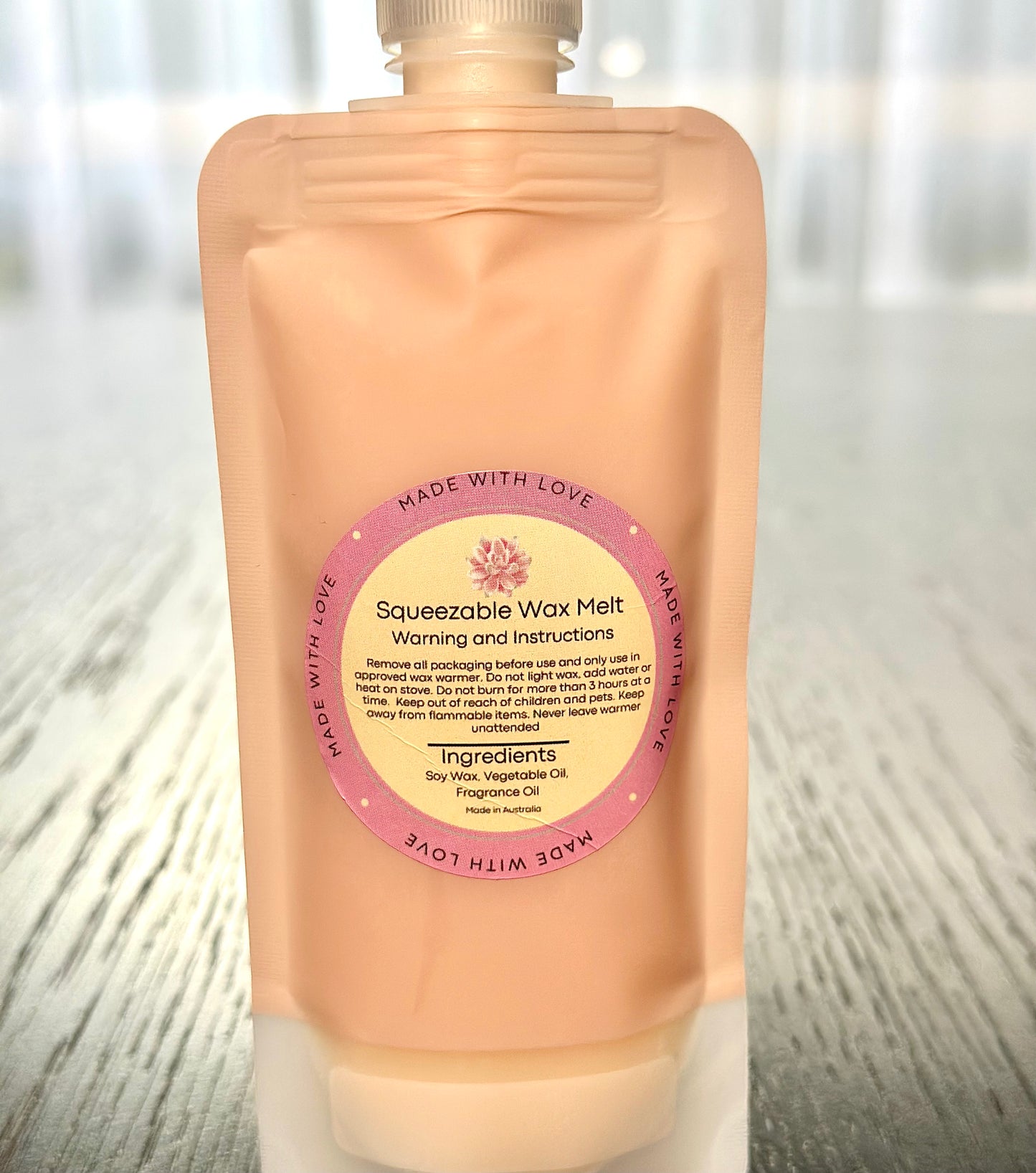 Vanilla Bean Marshmallow Squeezable Wax Melt