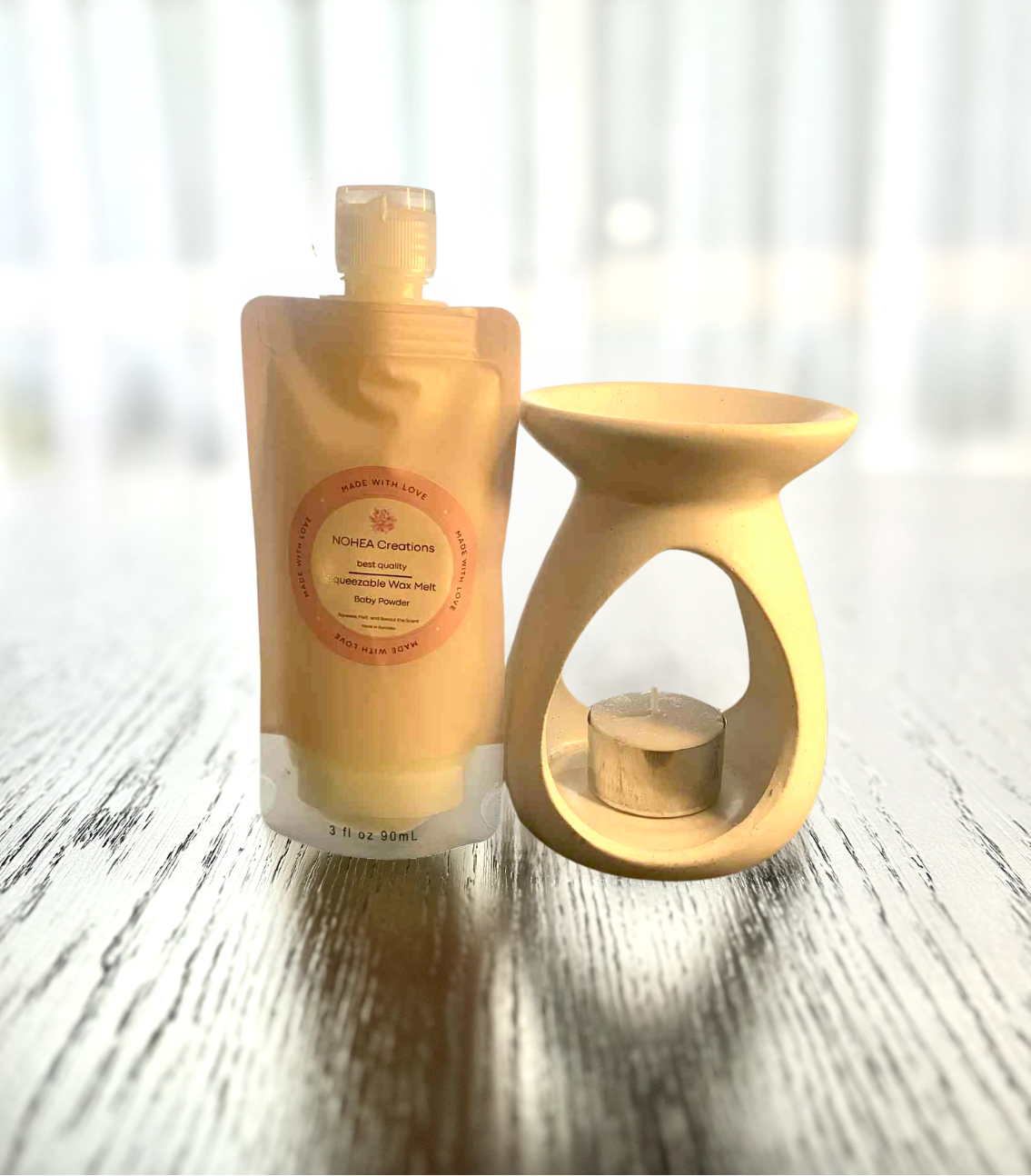 Baby Powder Squeezable Wax Melt