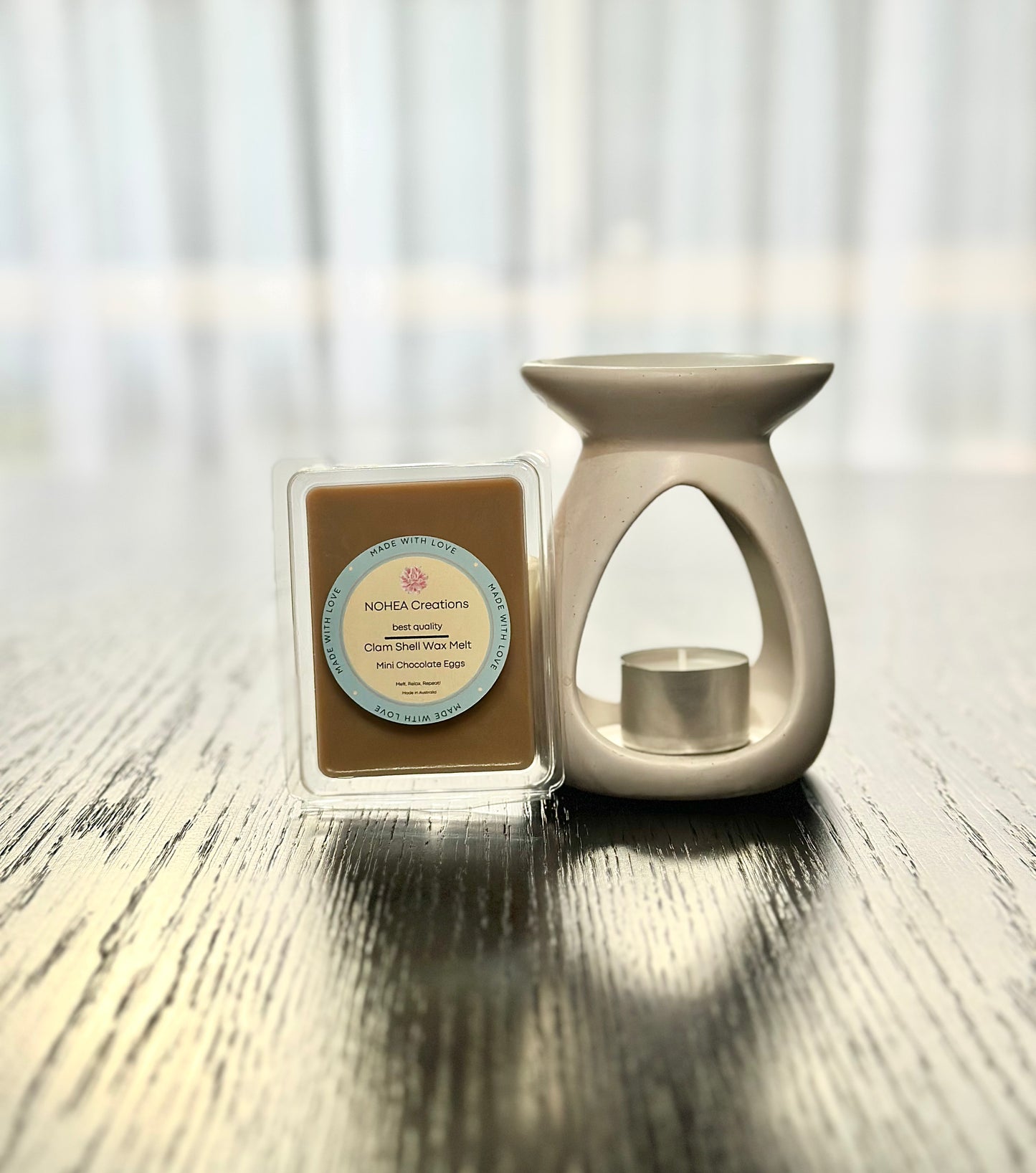 Mini Chocolate Eggs Clam Shell Wax Melt
